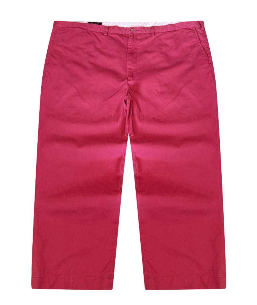 POLO RALPH LAUREN Розовые хлопковые брюки чинос, фото 1