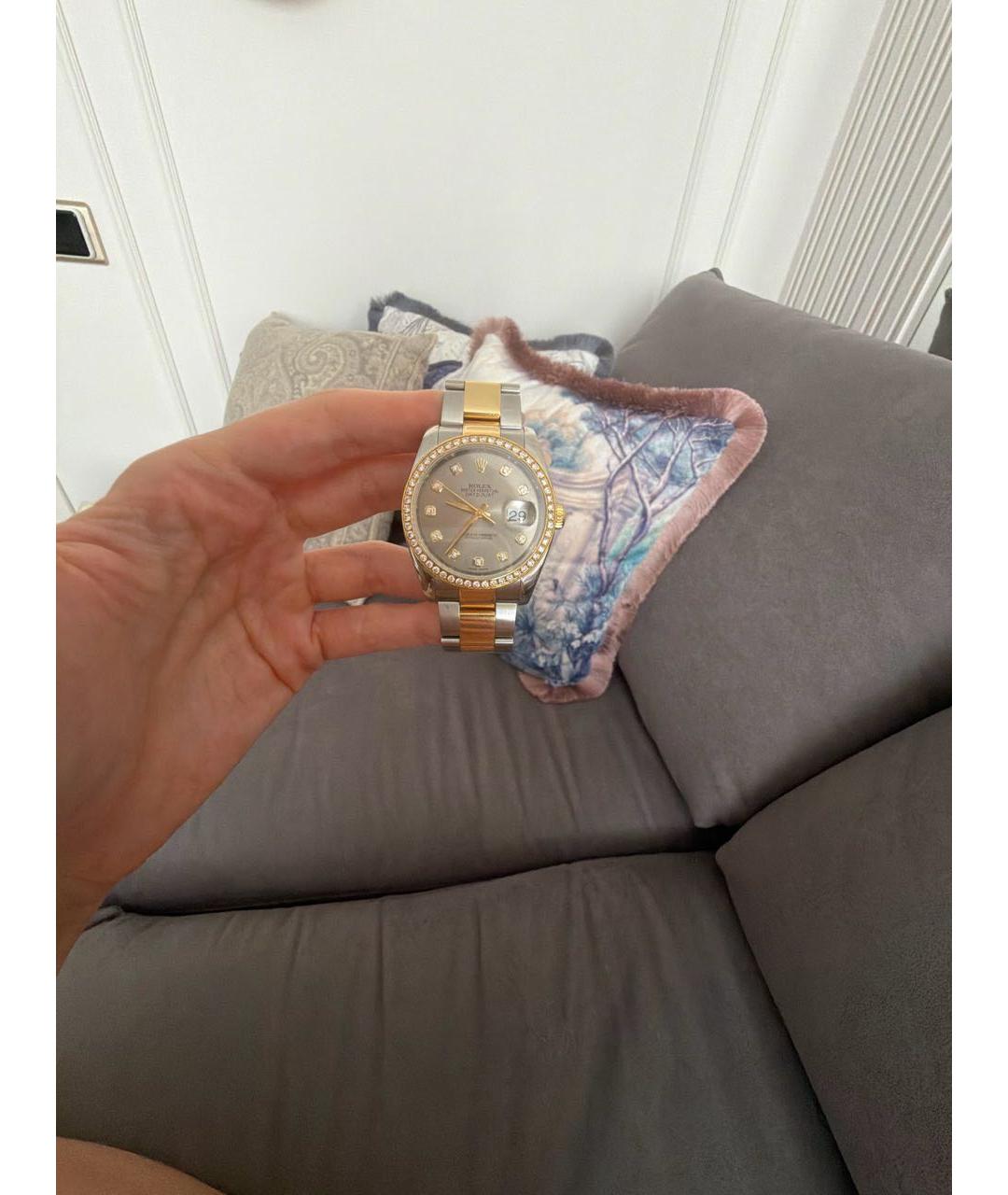 ROLEX Желтые часы из желтого золота, фото 7