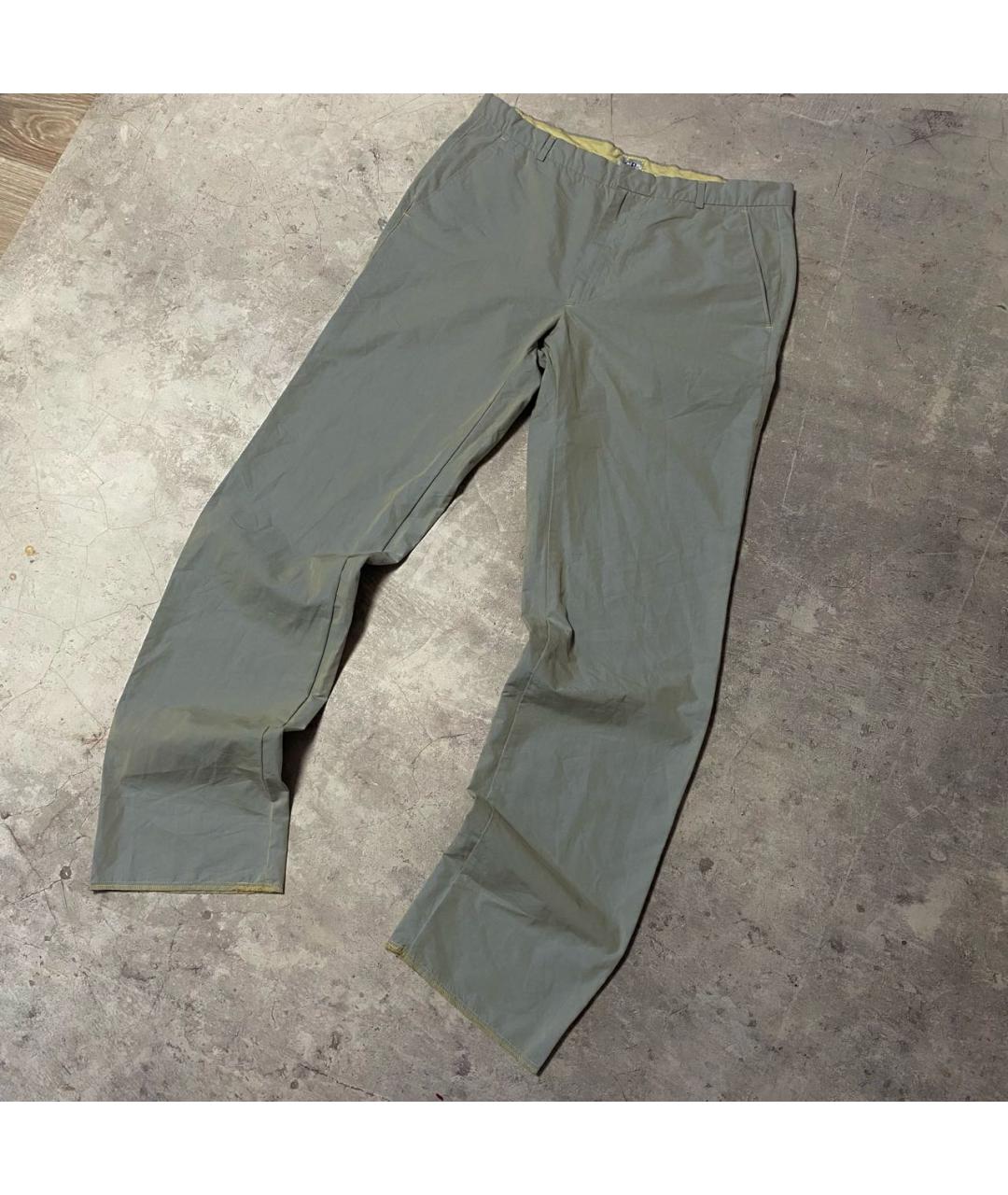 CP COMPANY Серые хлопковые повседневные брюки, фото 8