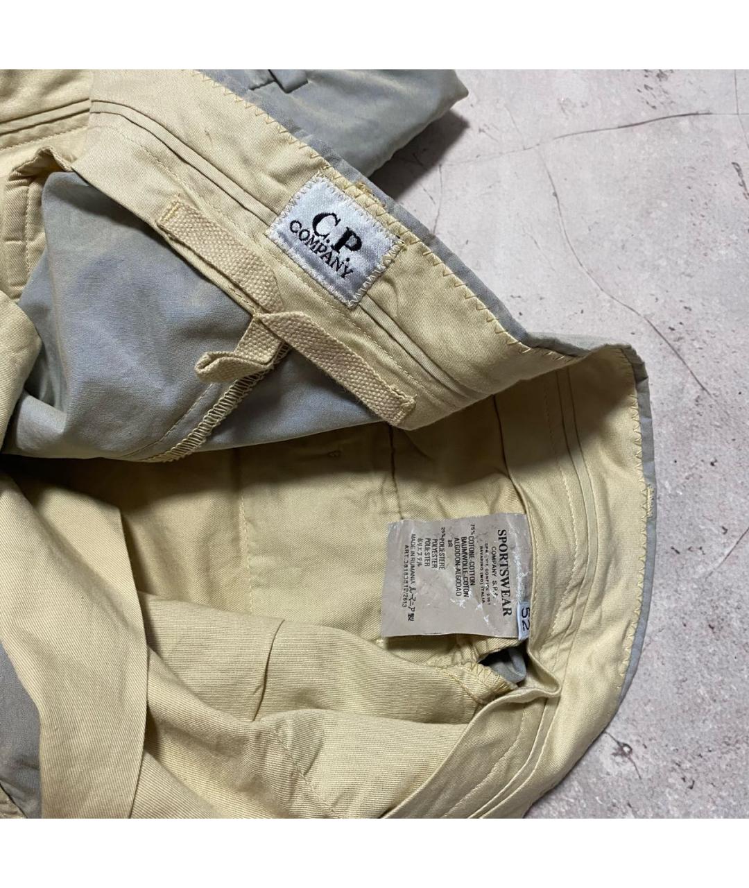 CP COMPANY Серые хлопковые повседневные брюки, фото 6