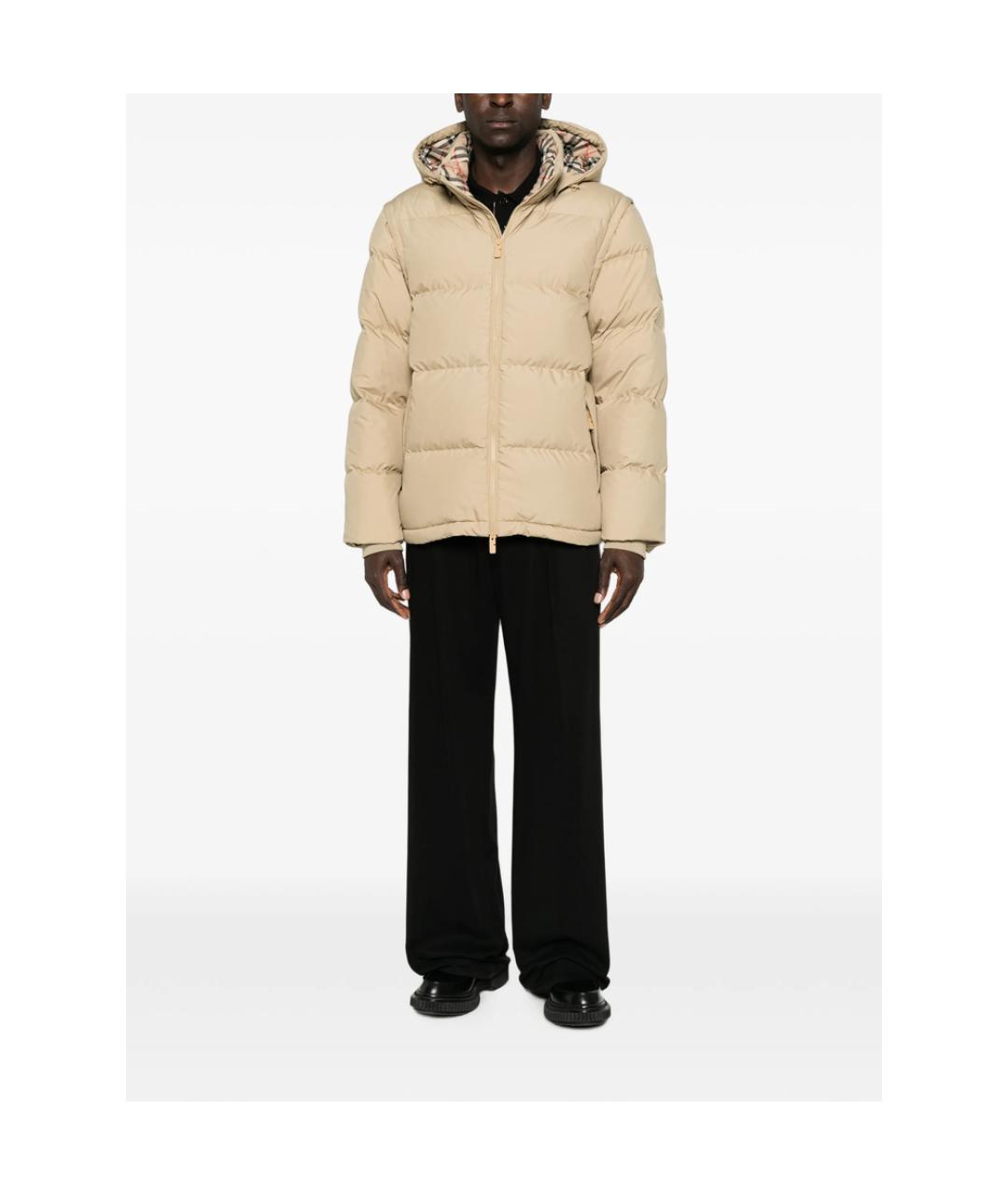 BURBERRY Бежевая куртка, фото 2