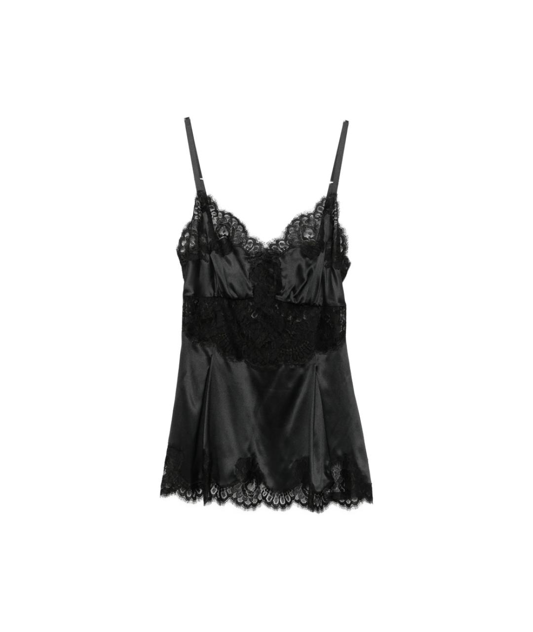 DOLCE&GABBANA Черная майка, фото 1