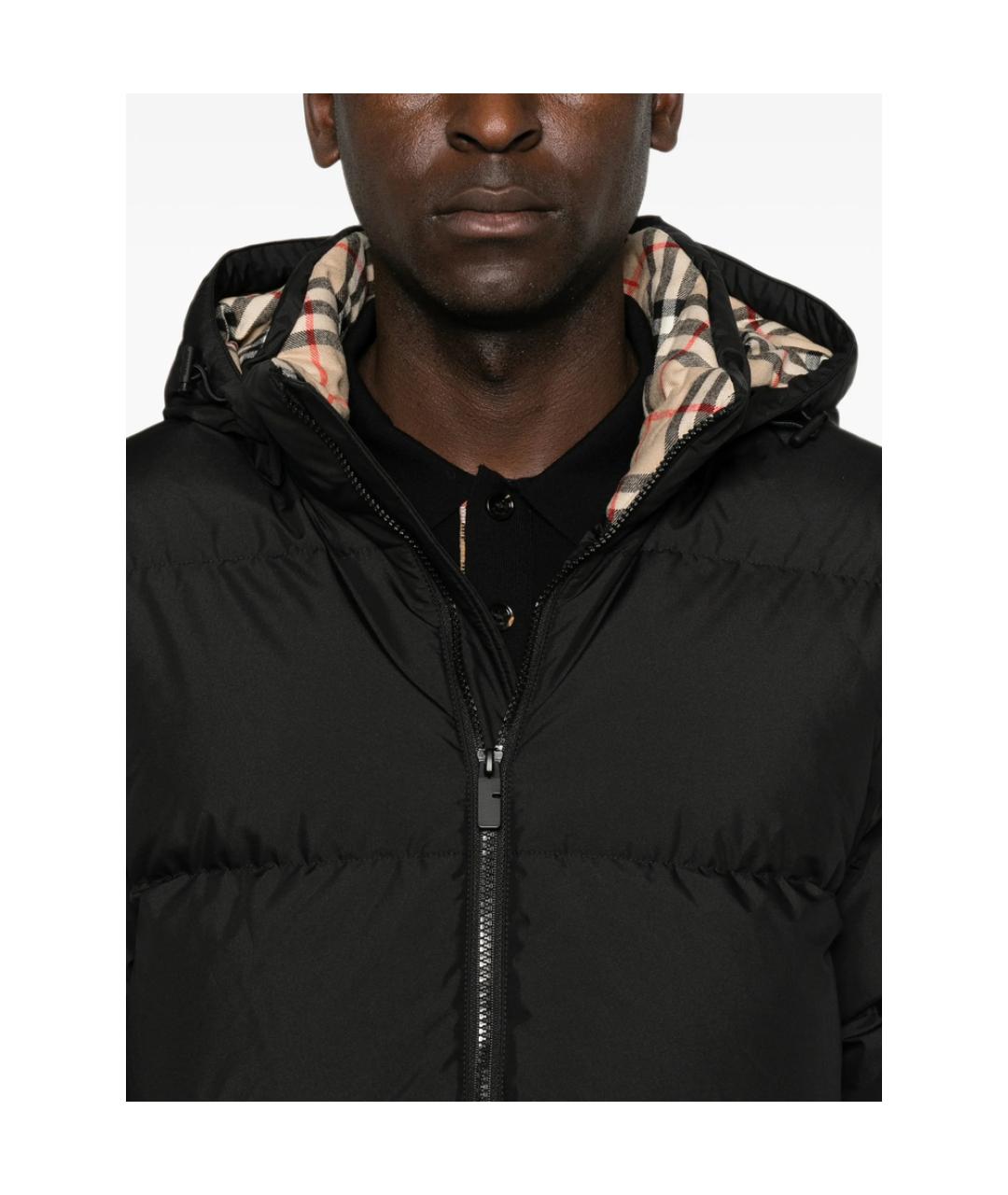 BURBERRY Черная куртка, фото 4