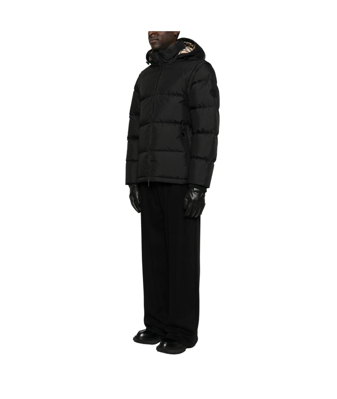 BURBERRY Черная куртка, фото 5