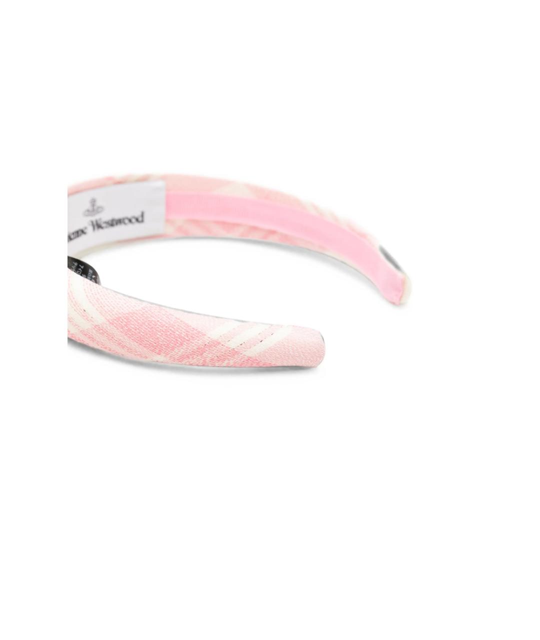 VIVIENNE WESTWOOD Розовый ободок, фото 2