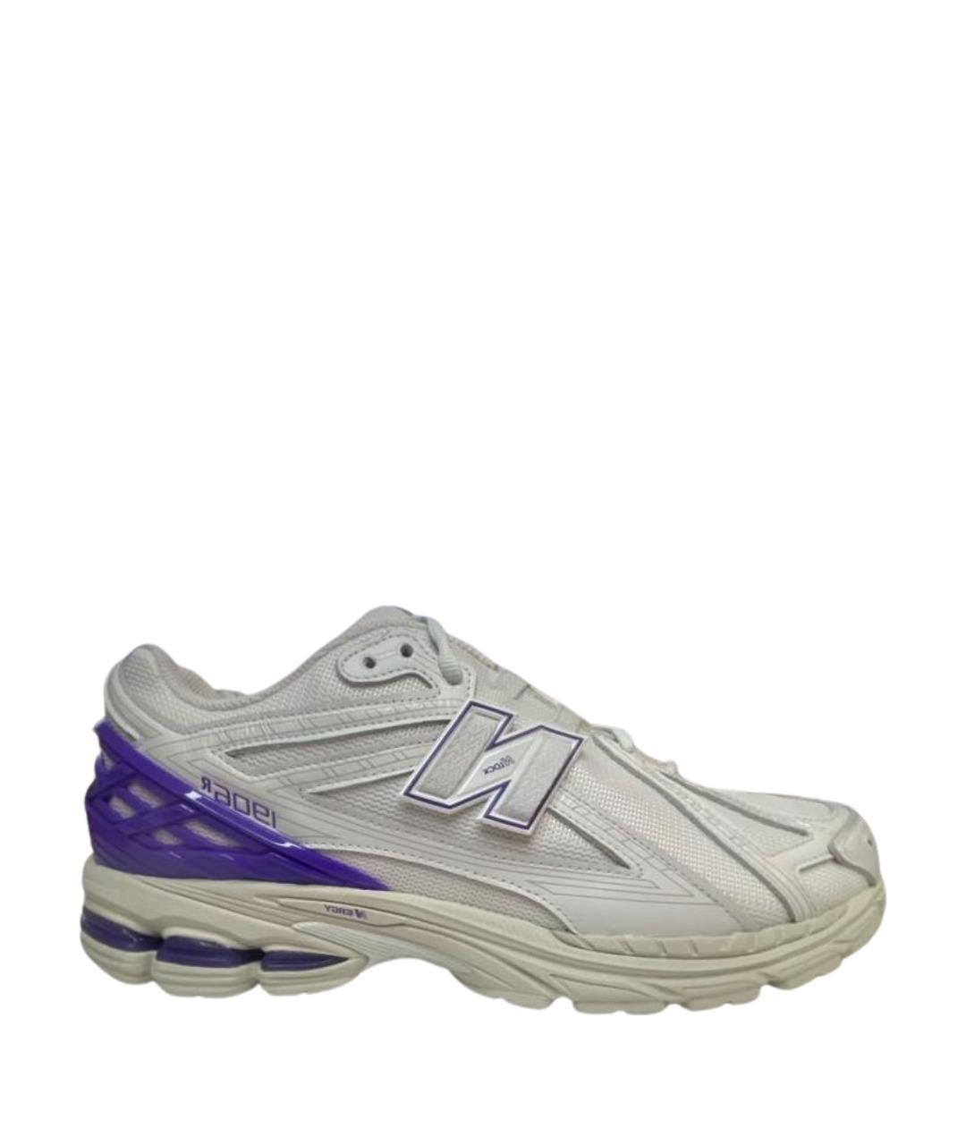 NEW BALANCE Белые текстильные низкие кроссовки / кеды, фото 1