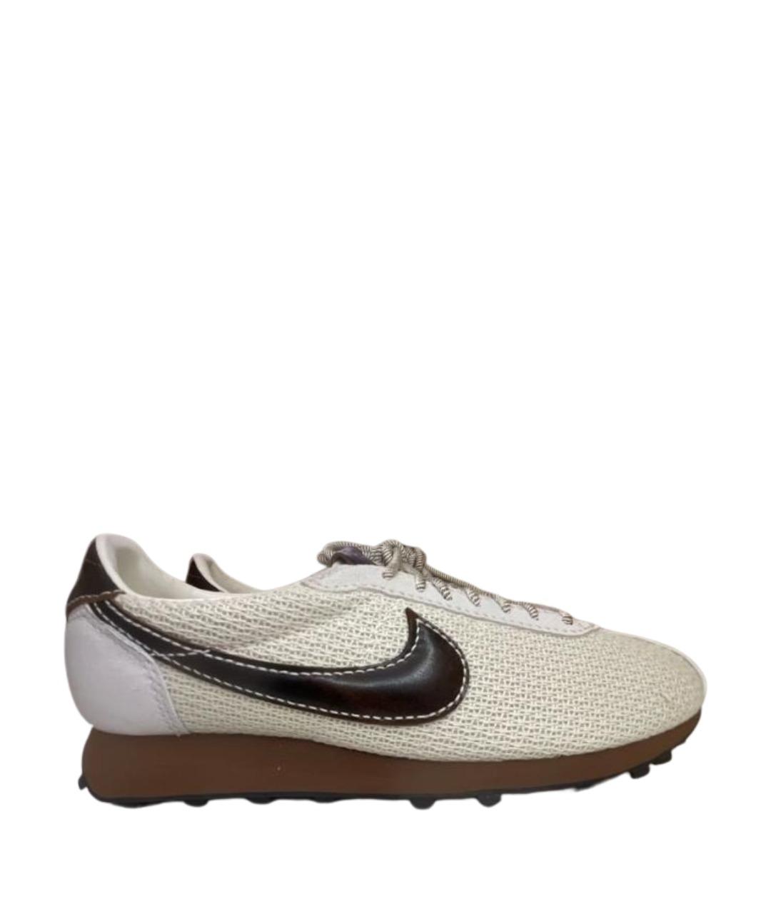 NIKE Бежевые низкие кроссовки / кеды, фото 1