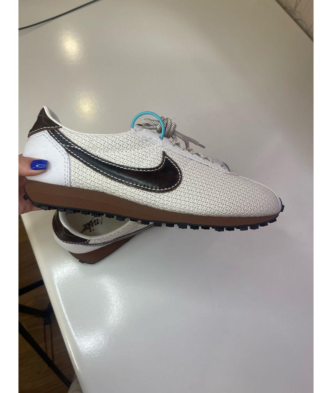 NIKE Бежевые низкие кроссовки / кеды, фото 7