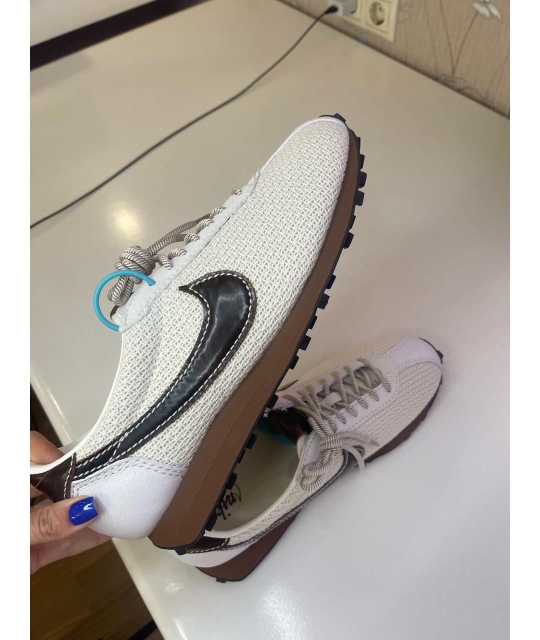 NIKE Бежевые низкие кроссовки / кеды, фото 5