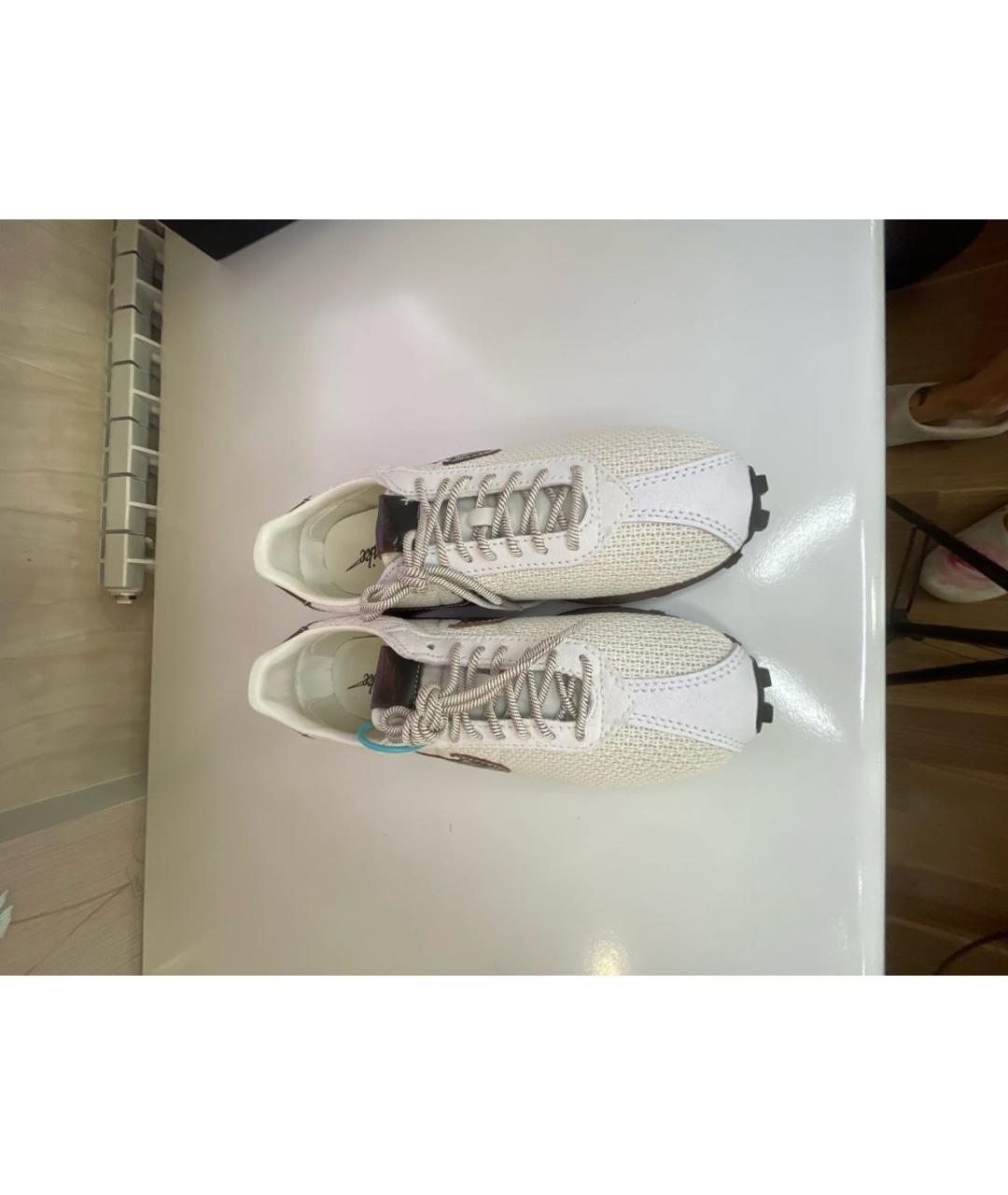 NIKE Бежевые низкие кроссовки / кеды, фото 2