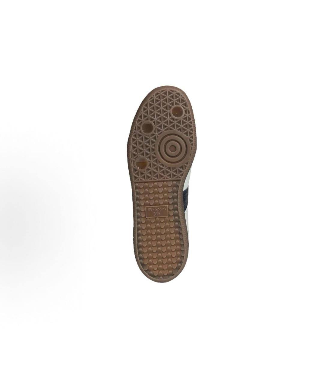 ADIDAS Белые кожаные низкие кроссовки / кеды, фото 6