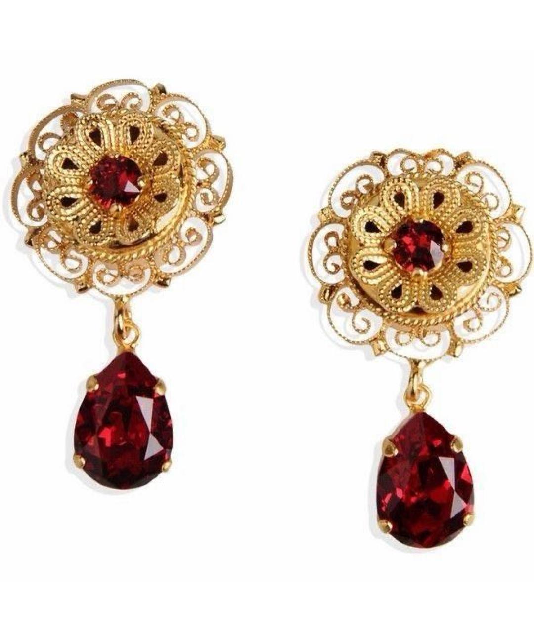 DOLCE&GABBANA Золотые серьги, фото 1