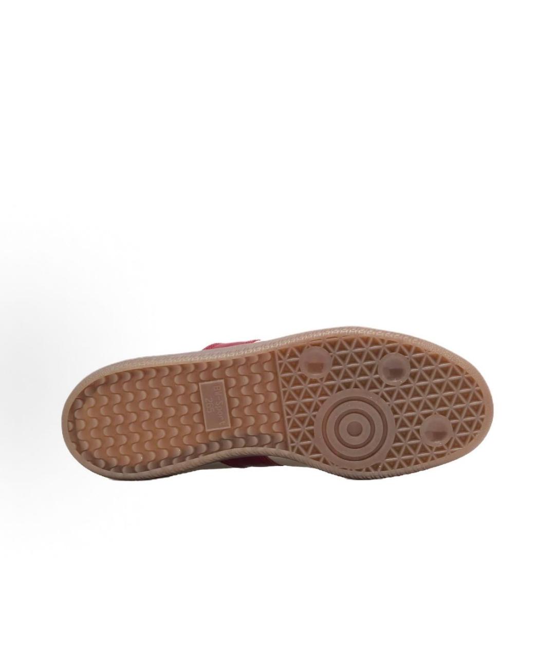 ADIDAS Белые кожаные кроссовки, фото 6