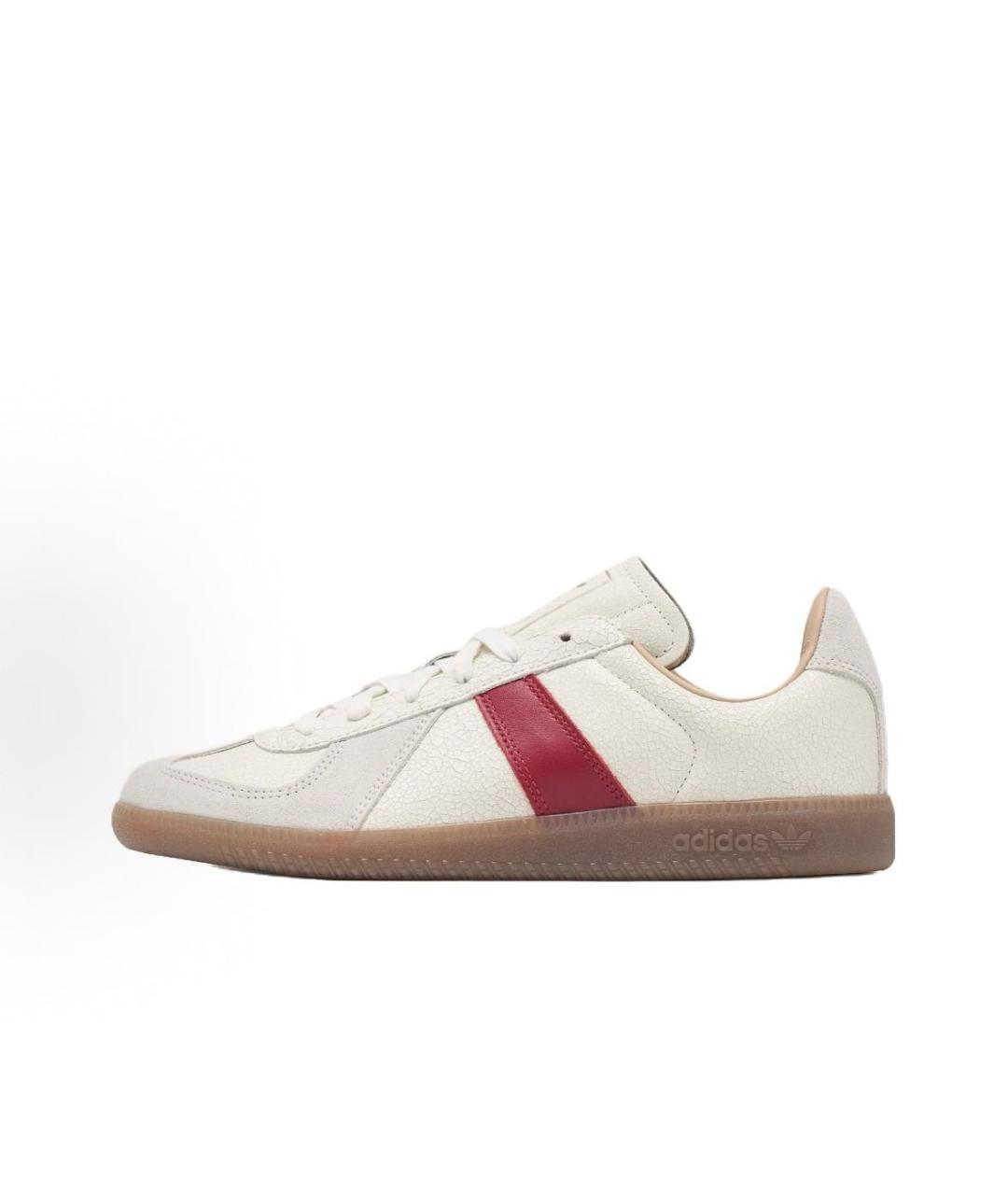 ADIDAS Белые кожаные кроссовки, фото 2