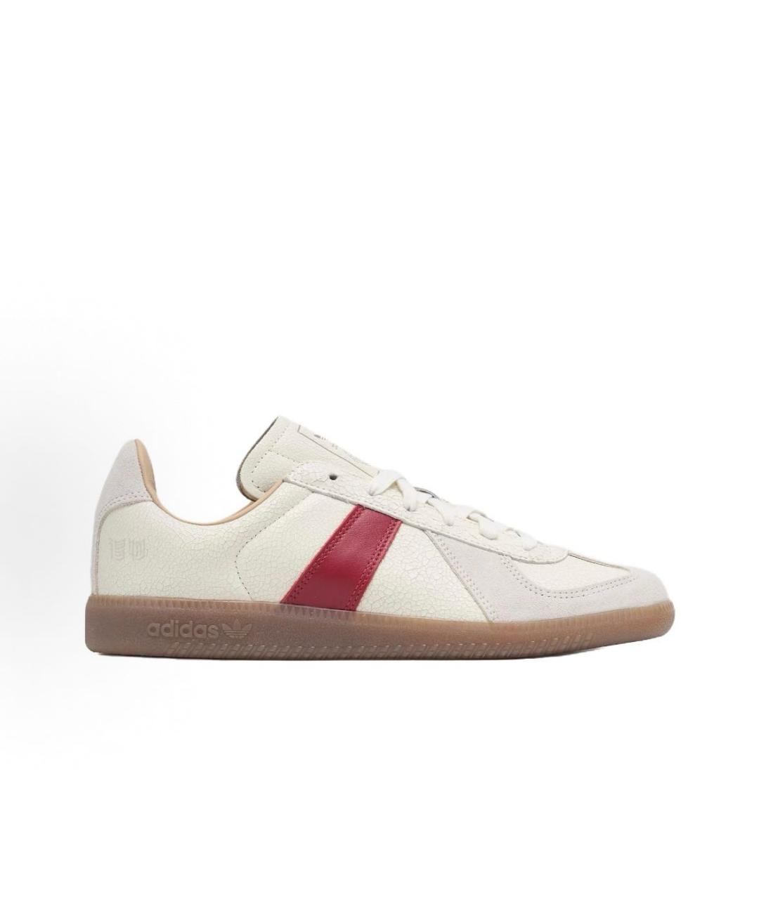 ADIDAS Белые кожаные кроссовки, фото 7