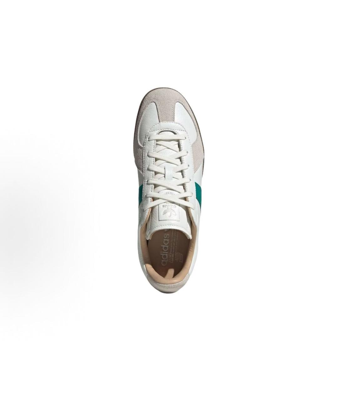 ADIDAS Белые кожаные кроссовки, фото 3