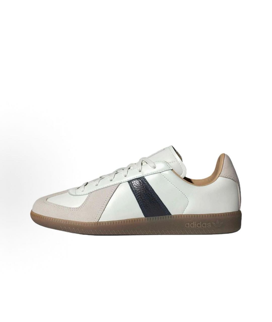 ADIDAS Белые кожаные кроссовки, фото 2
