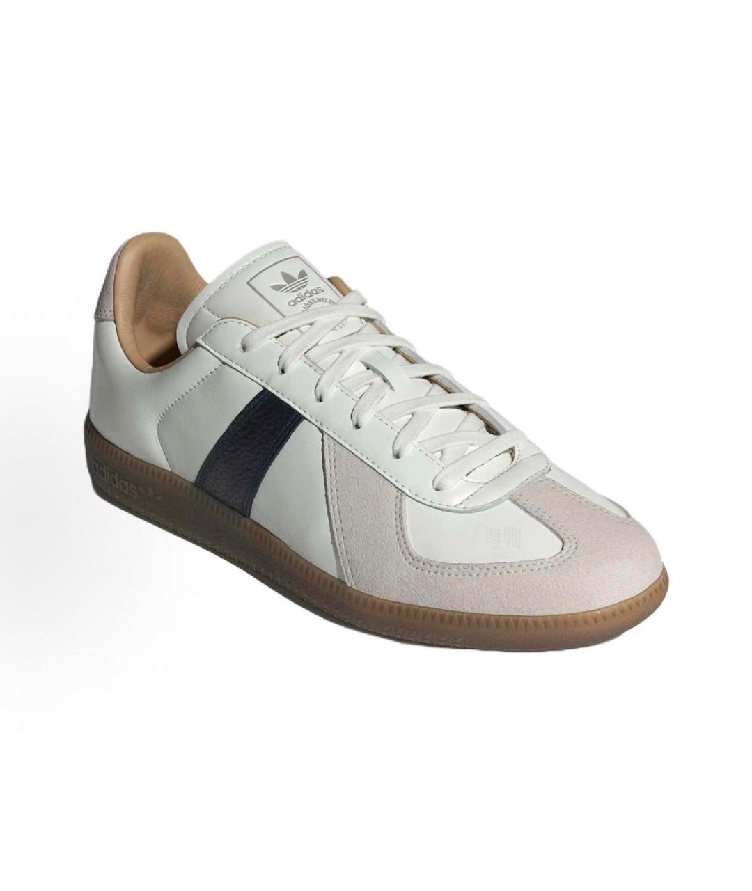 ADIDAS Белые кожаные кроссовки, фото 3