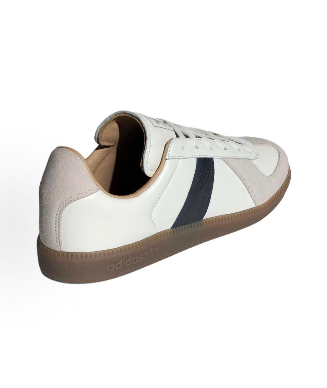 ADIDAS Белые кожаные кроссовки, фото 5