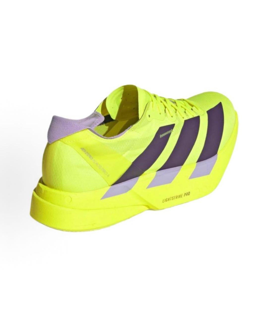 ADIDAS Зеленые текстильные кроссовки, фото 4