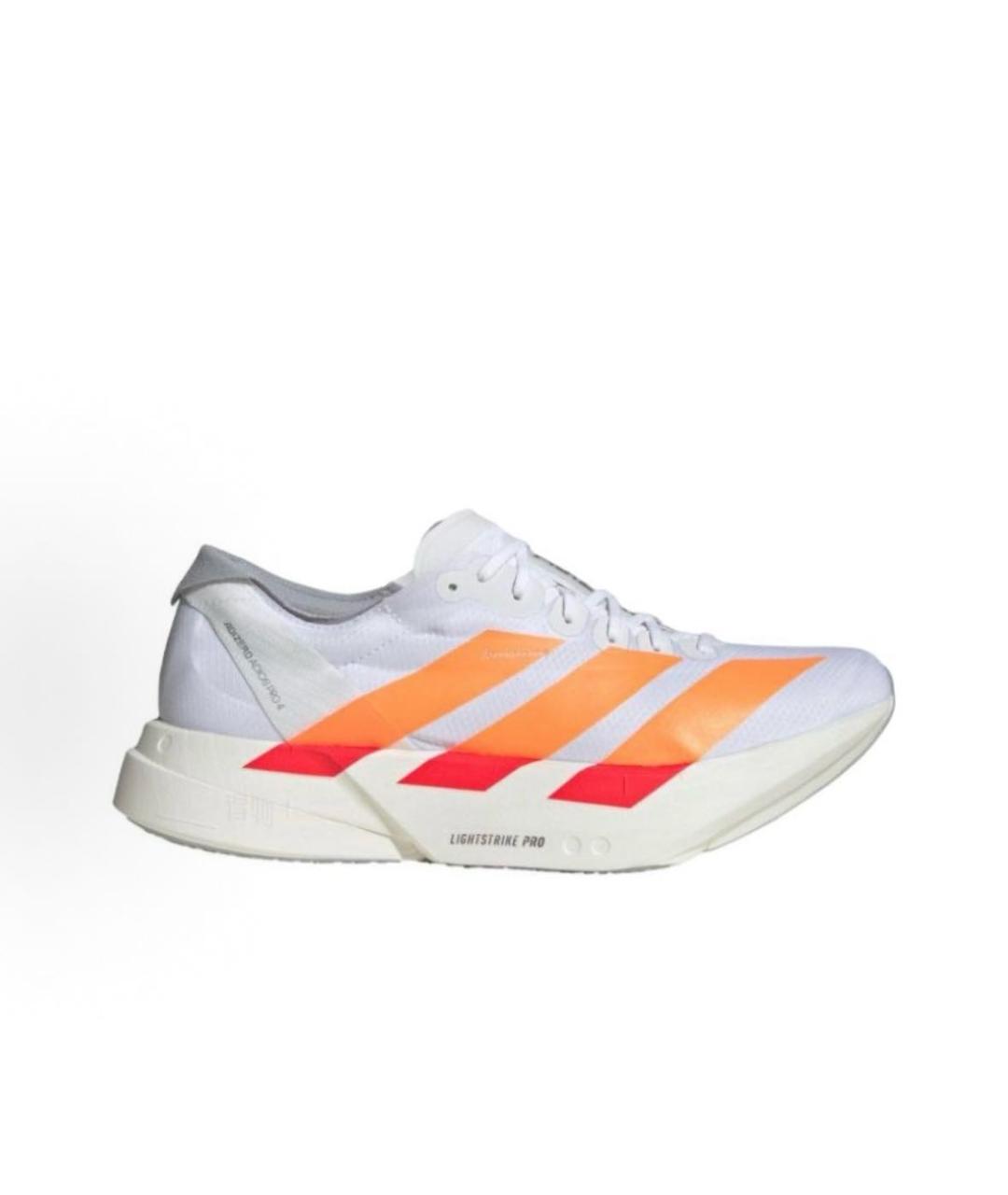 ADIDAS Белые текстильные кроссовки, фото 7
