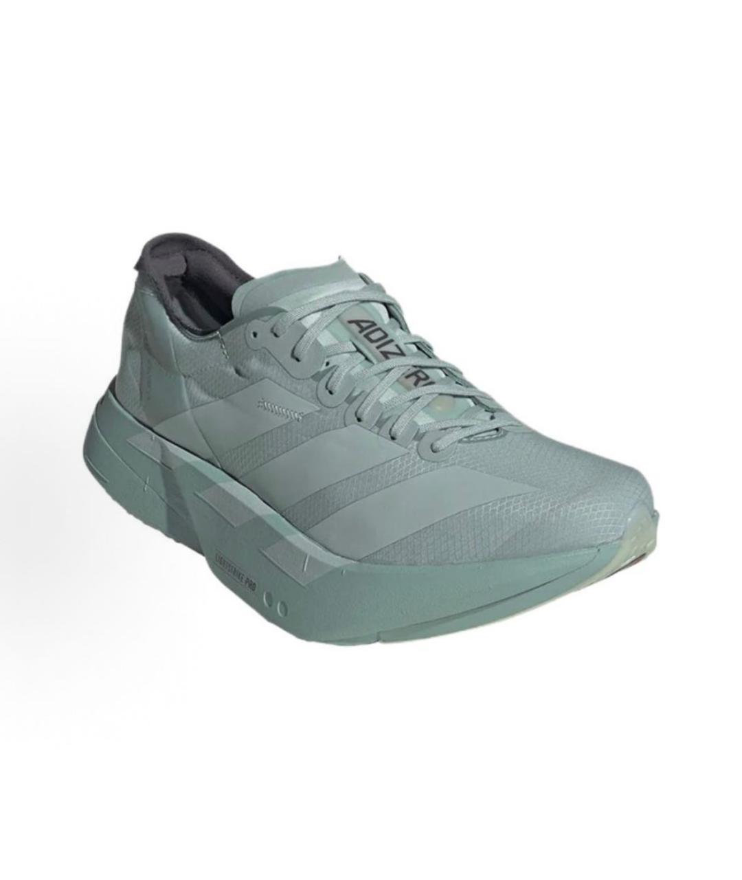 ADIDAS Серые текстильные кроссовки, фото 2