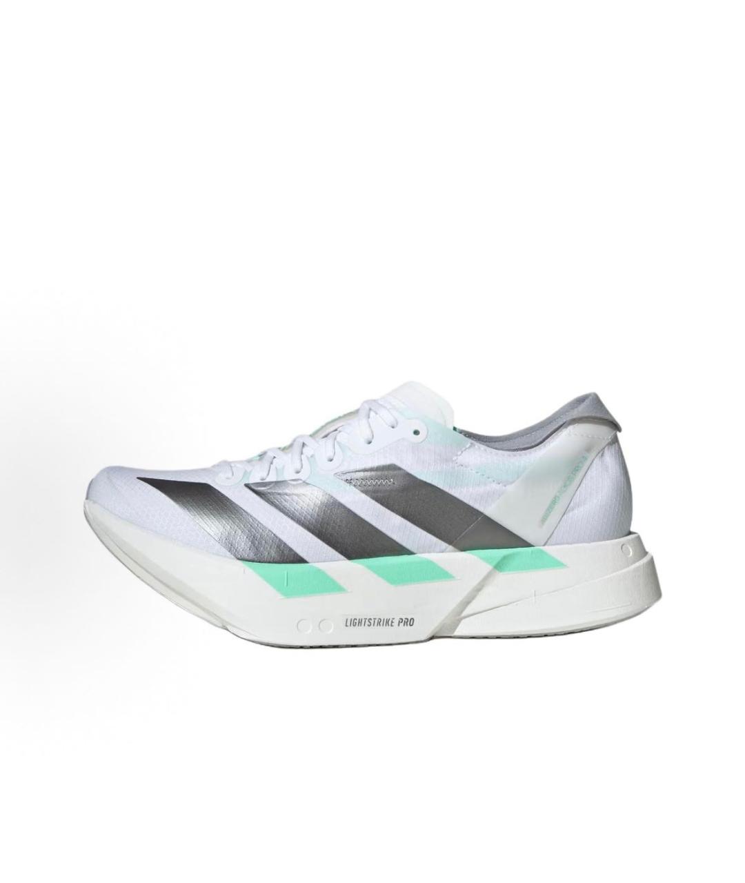 ADIDAS Белые текстильные кроссовки, фото 2