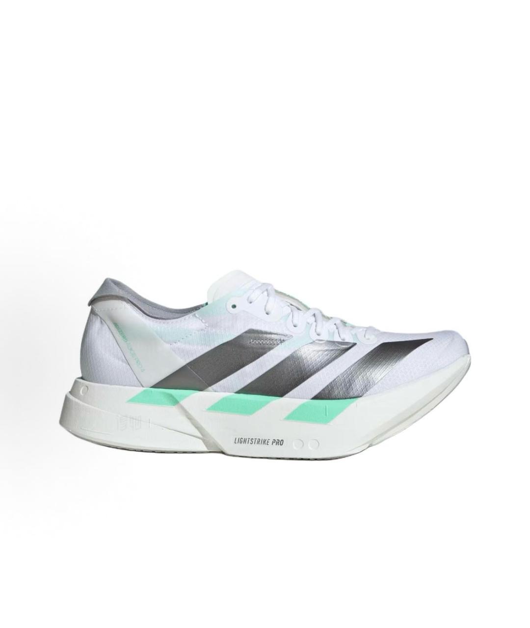 ADIDAS Белые текстильные кроссовки, фото 5