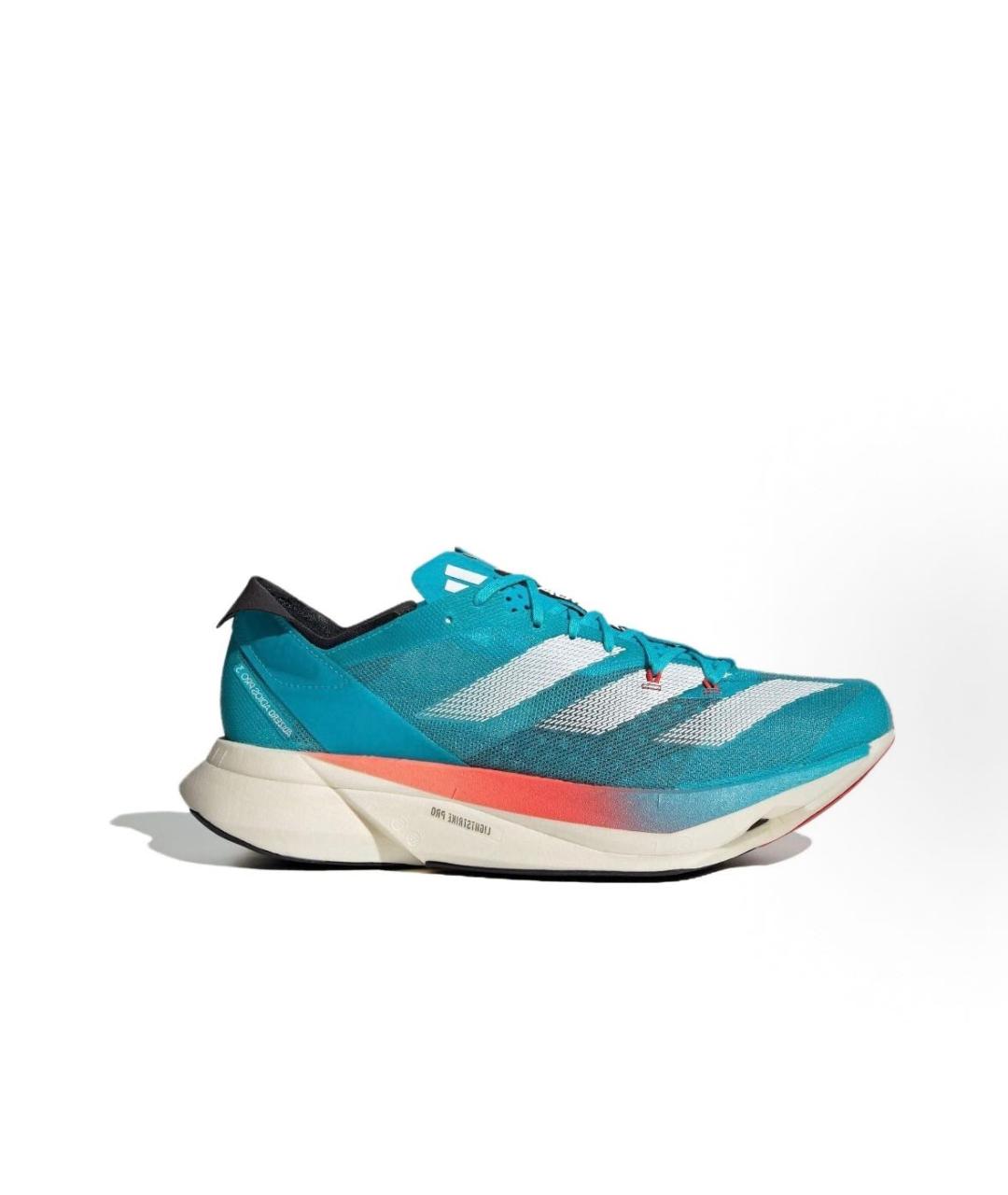 ADIDAS Голубые текстильные кроссовки, фото 6