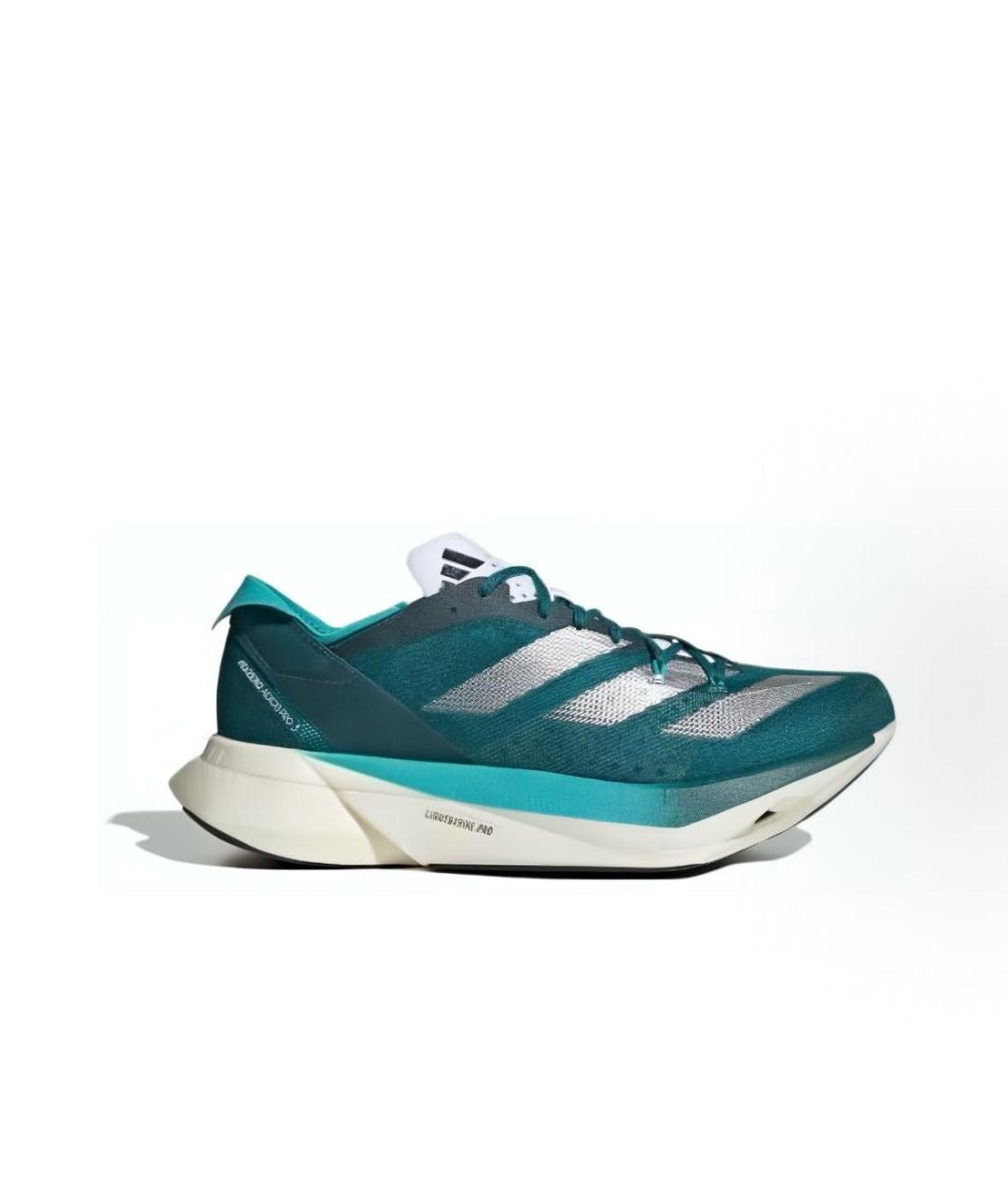 ADIDAS Зеленые текстильные кроссовки, фото 6