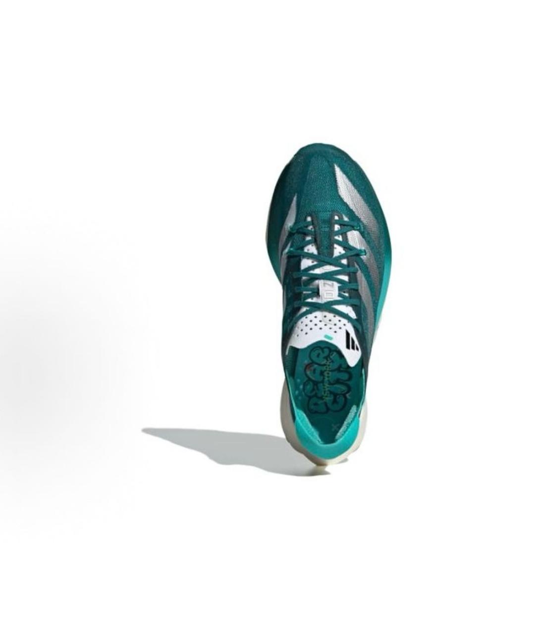 ADIDAS Зеленые текстильные кроссовки, фото 4