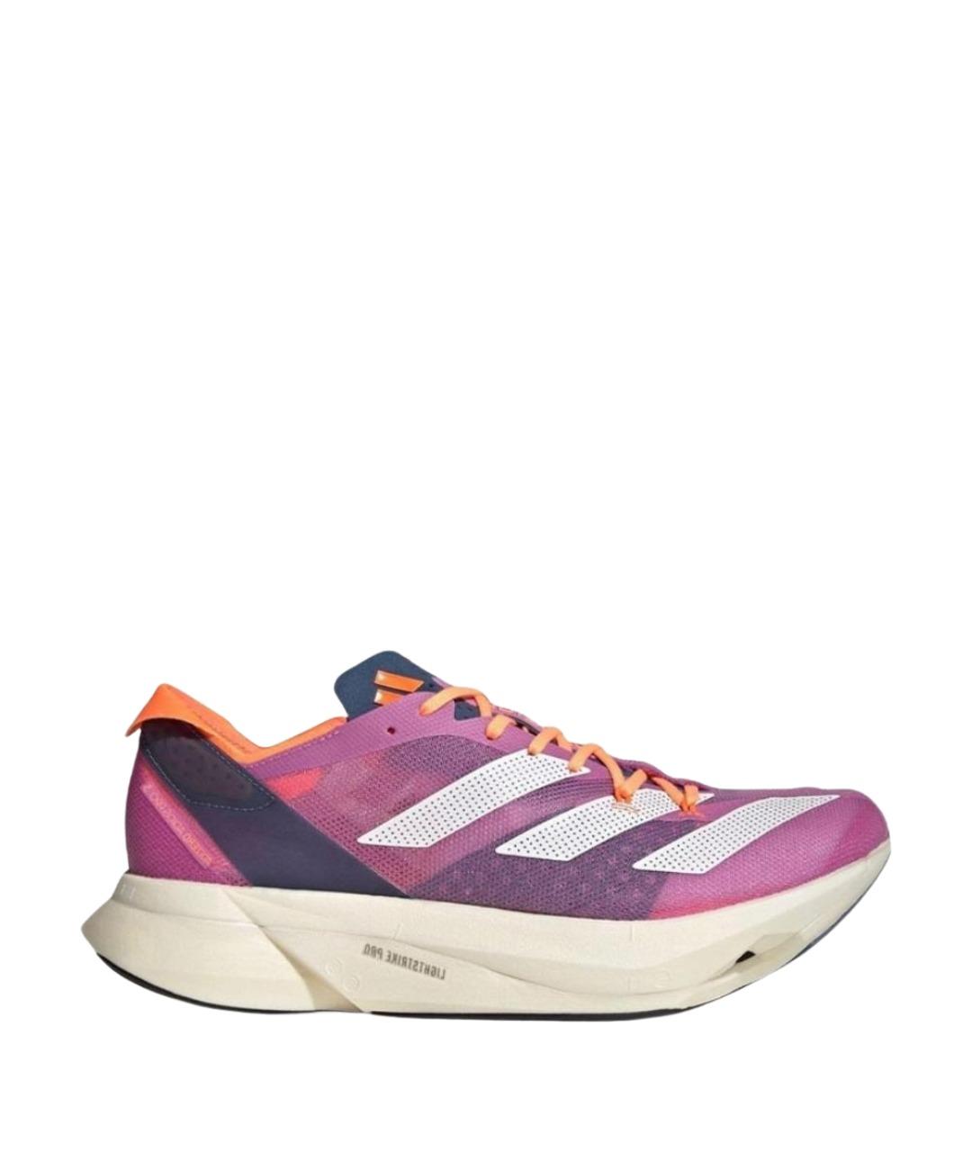 ADIDAS Коралловые текстильные кроссовки, фото 1