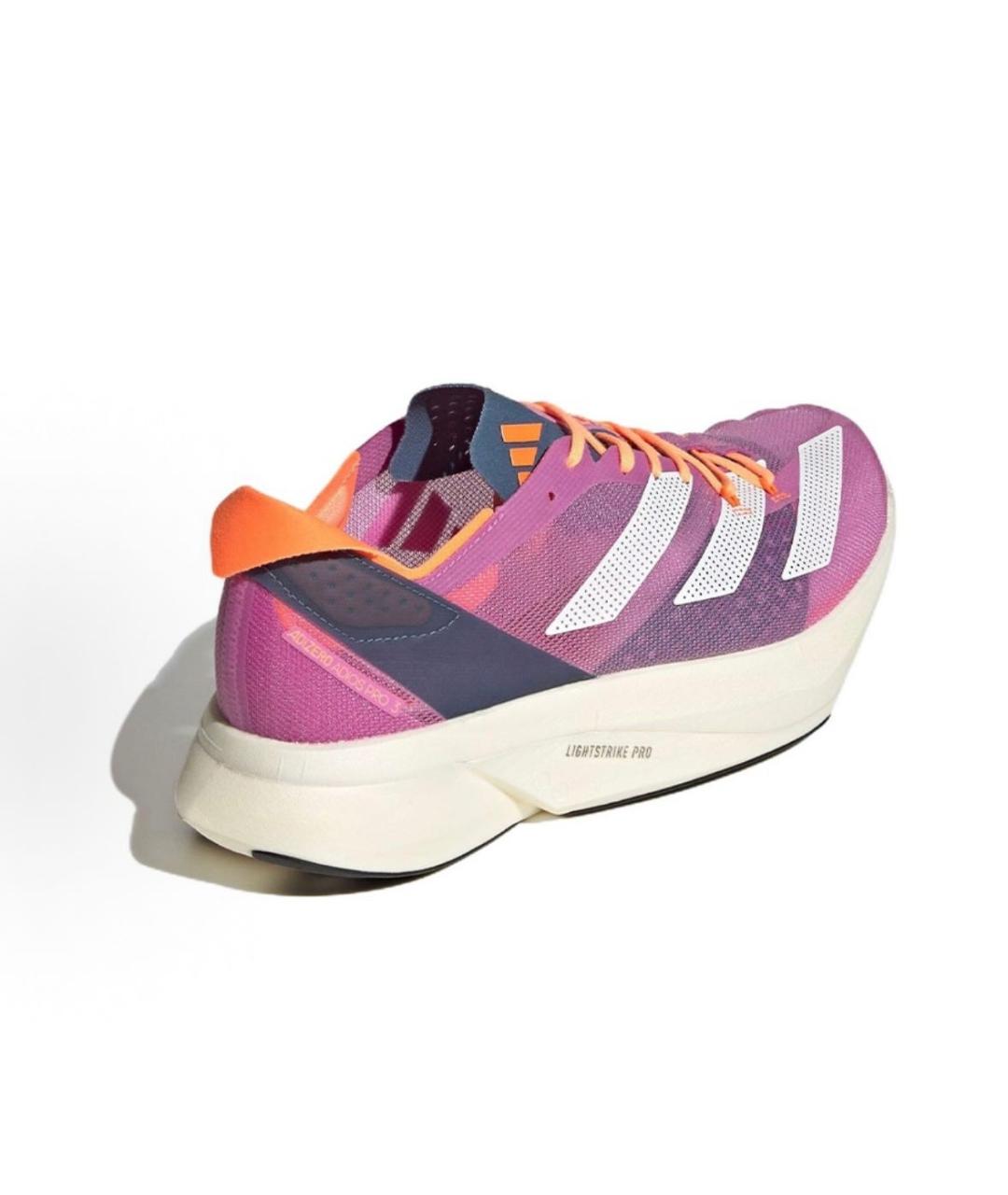 ADIDAS Коралловые текстильные кроссовки, фото 4