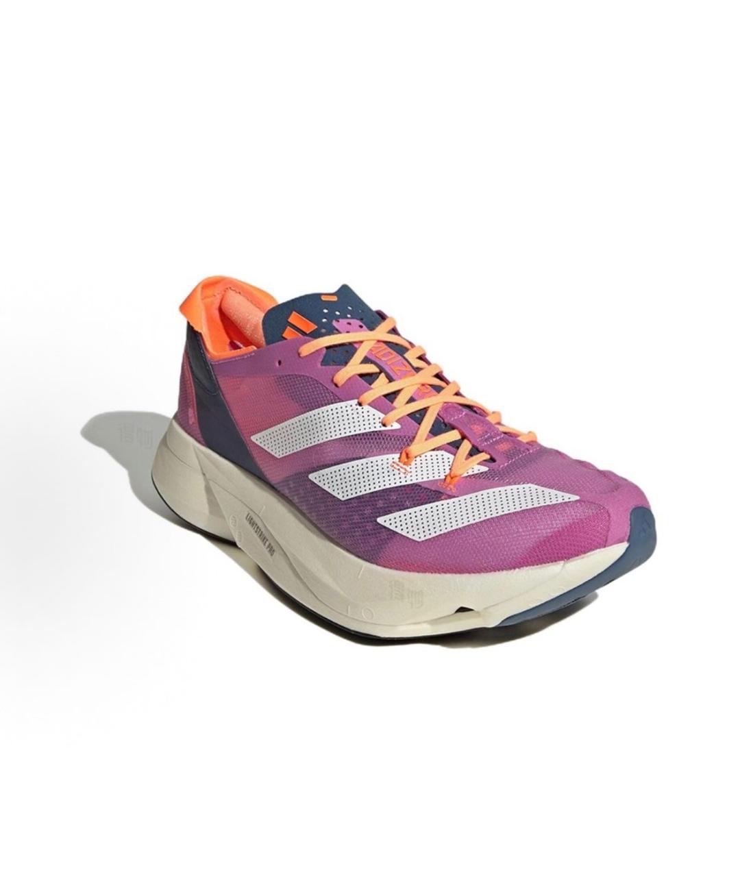 ADIDAS Коралловые текстильные кроссовки, фото 3