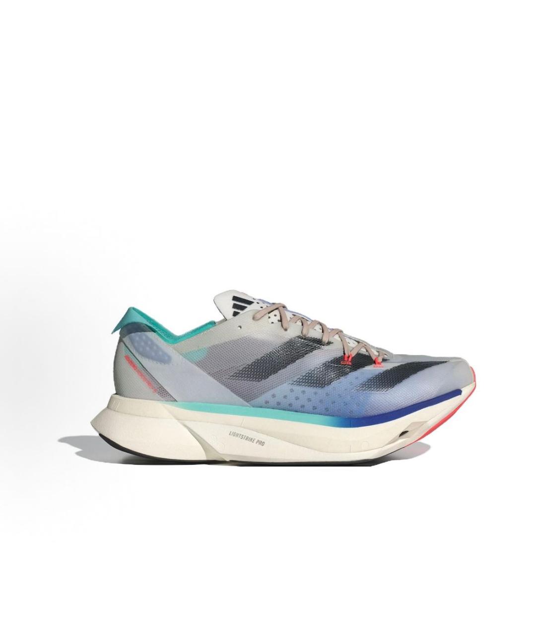 ADIDAS Серые текстильные кроссовки, фото 6