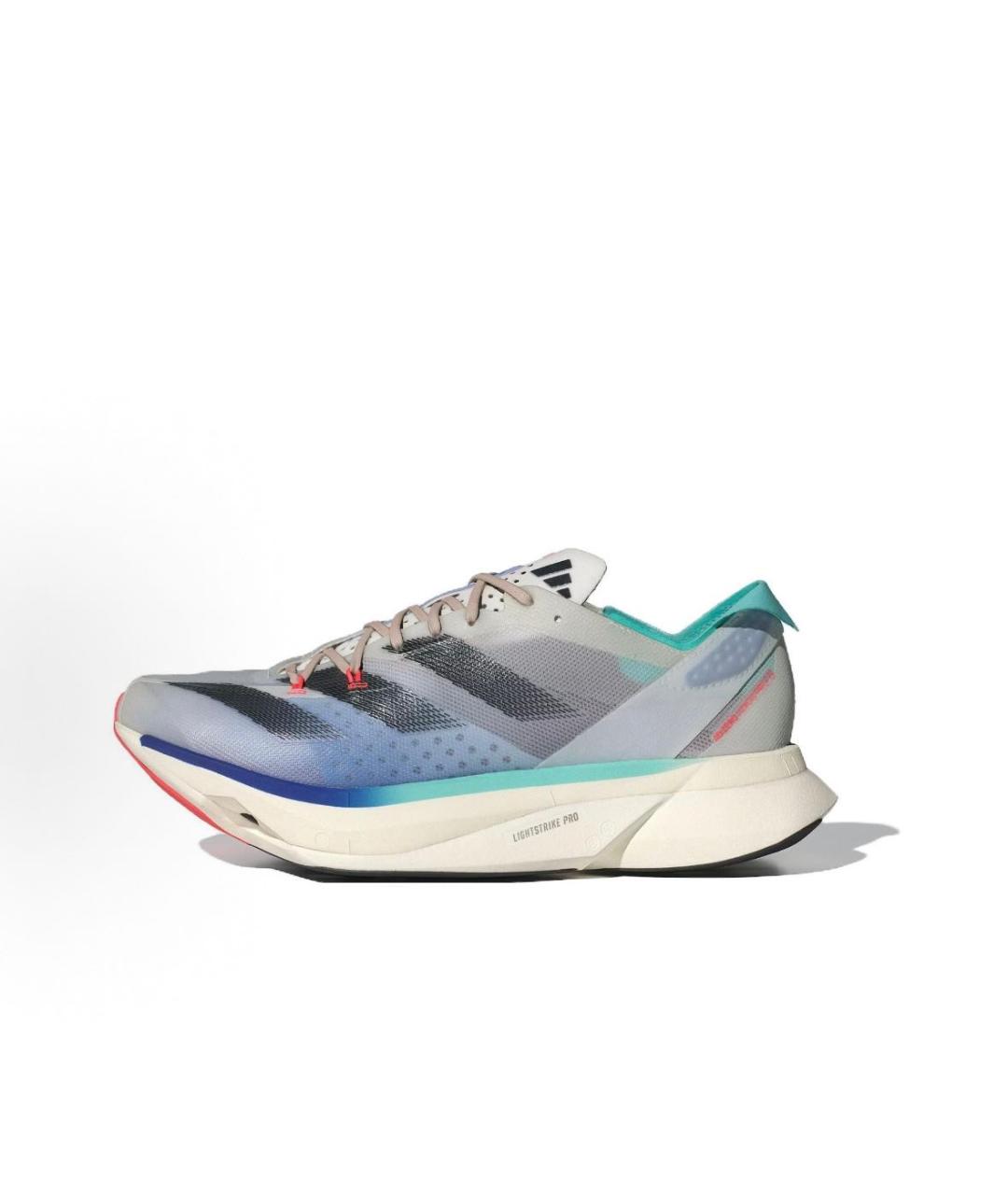 ADIDAS Серые текстильные кроссовки, фото 2