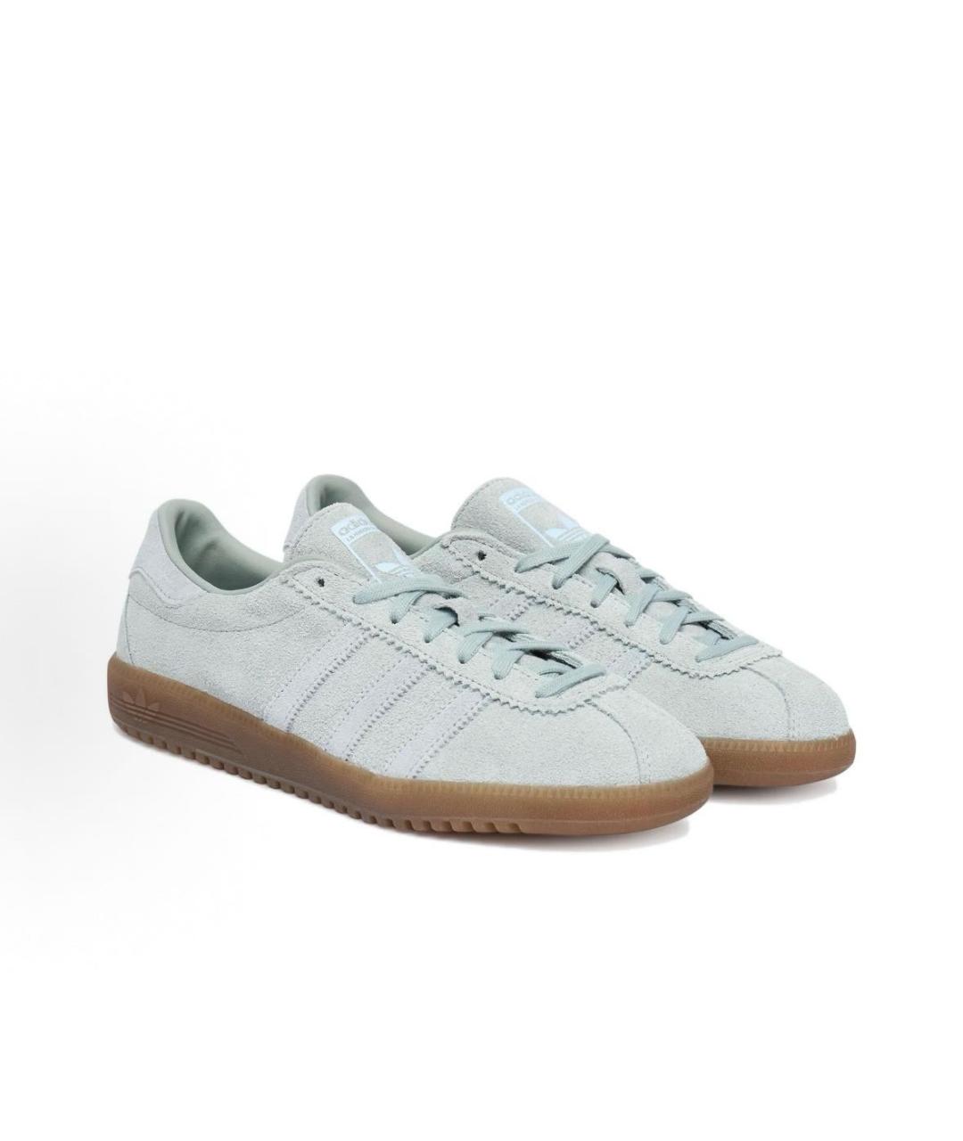 ADIDAS Серые замшевые кроссовки, фото 2