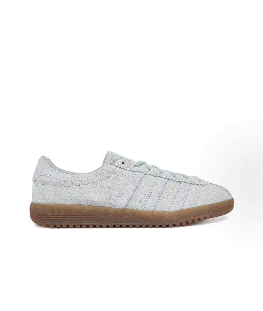 ADIDAS Серые замшевые кроссовки, фото 4