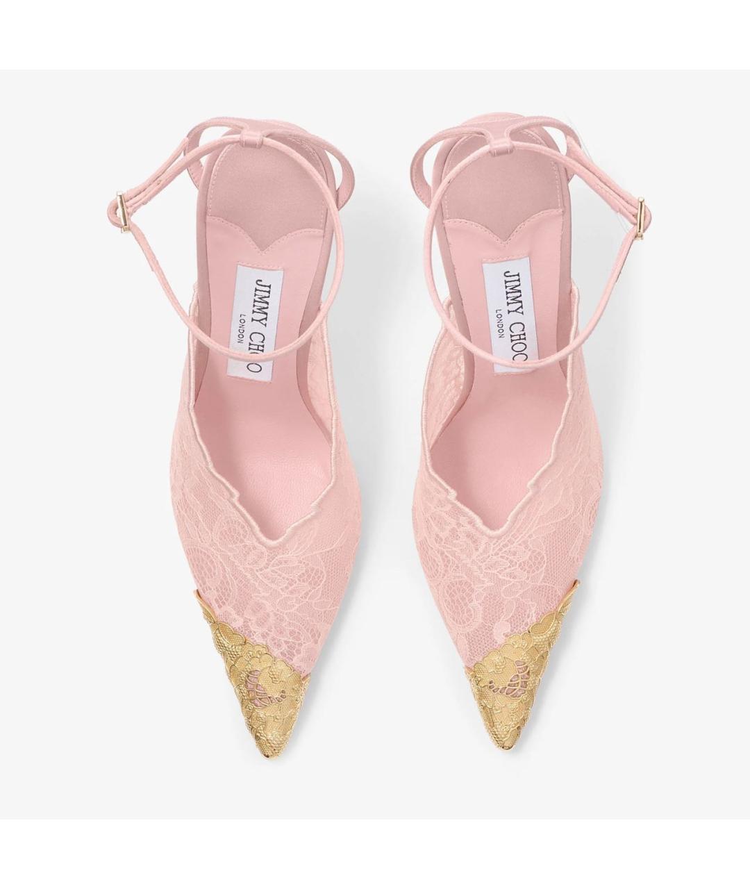 JIMMY CHOO Розовые туфли, фото 4