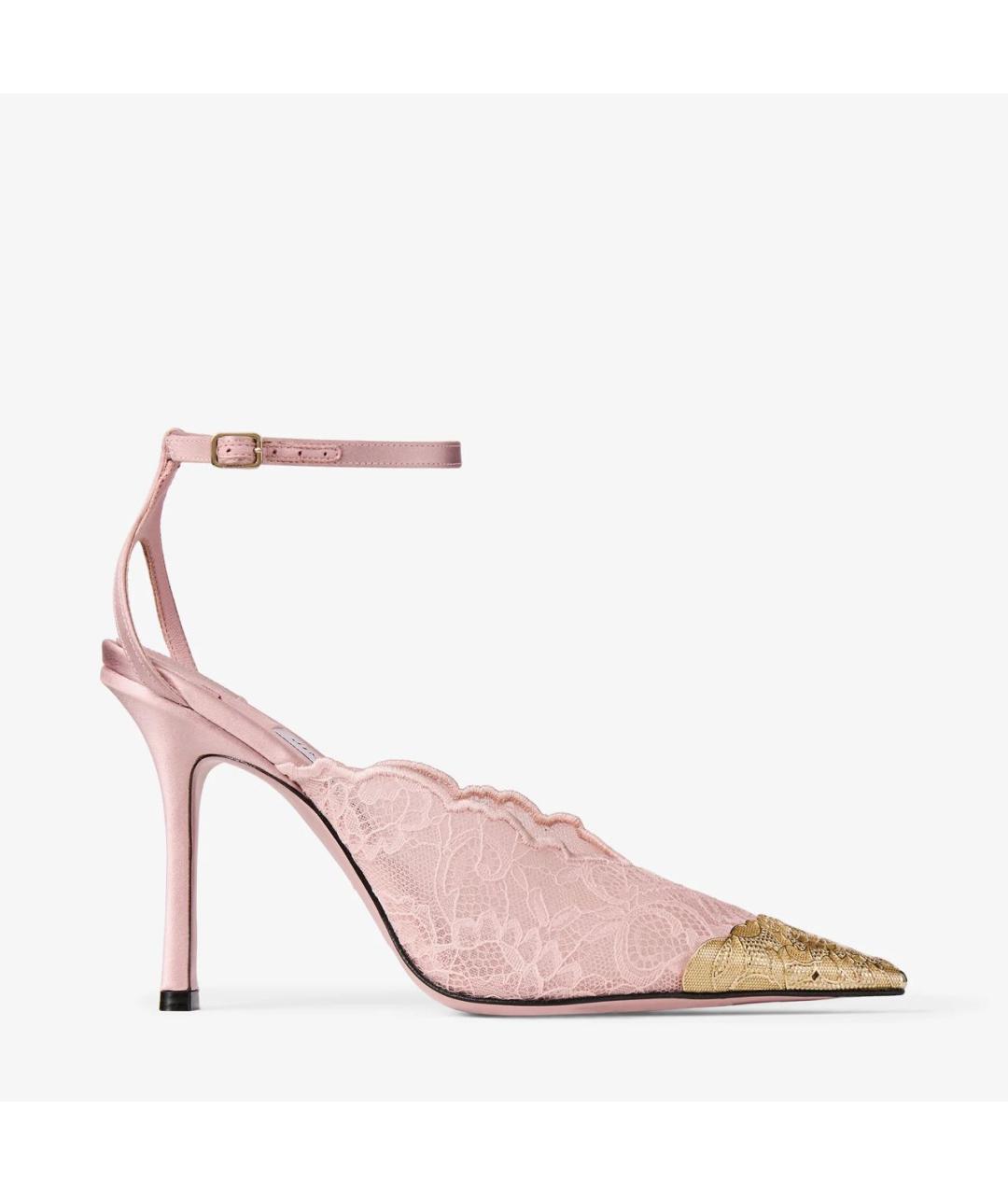 JIMMY CHOO Розовые туфли, фото 7