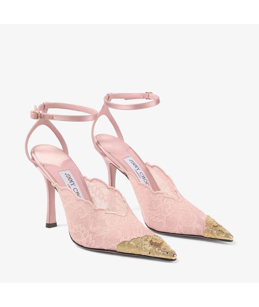 JIMMY CHOO Розовые туфли, фото 2