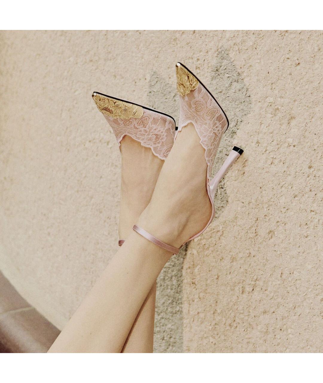 JIMMY CHOO Розовые туфли, фото 6