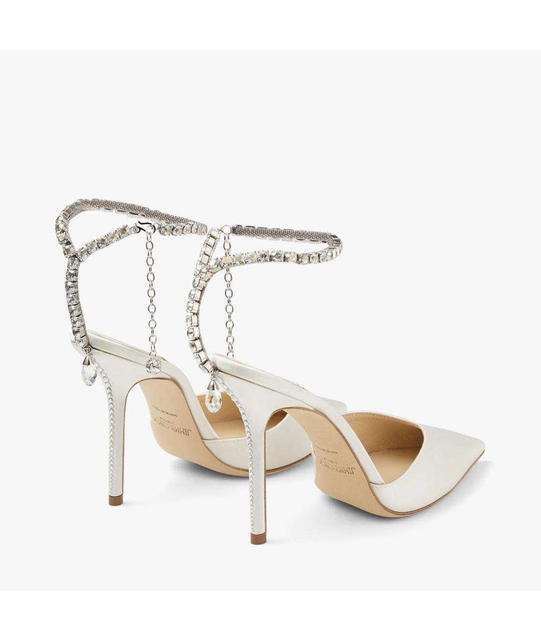 JIMMY CHOO Белые туфли, фото 3
