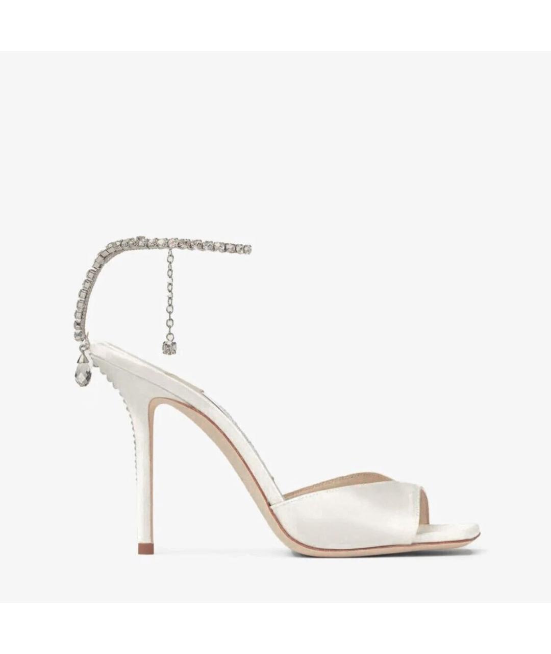 JIMMY CHOO Белые туфли, фото 7