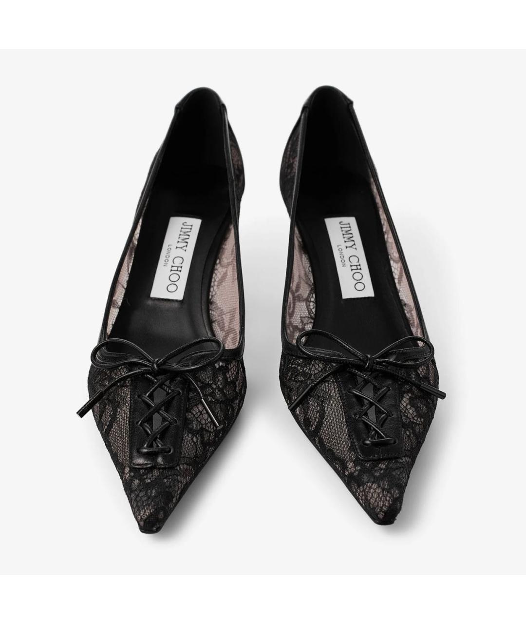 JIMMY CHOO Черные туфли, фото 4