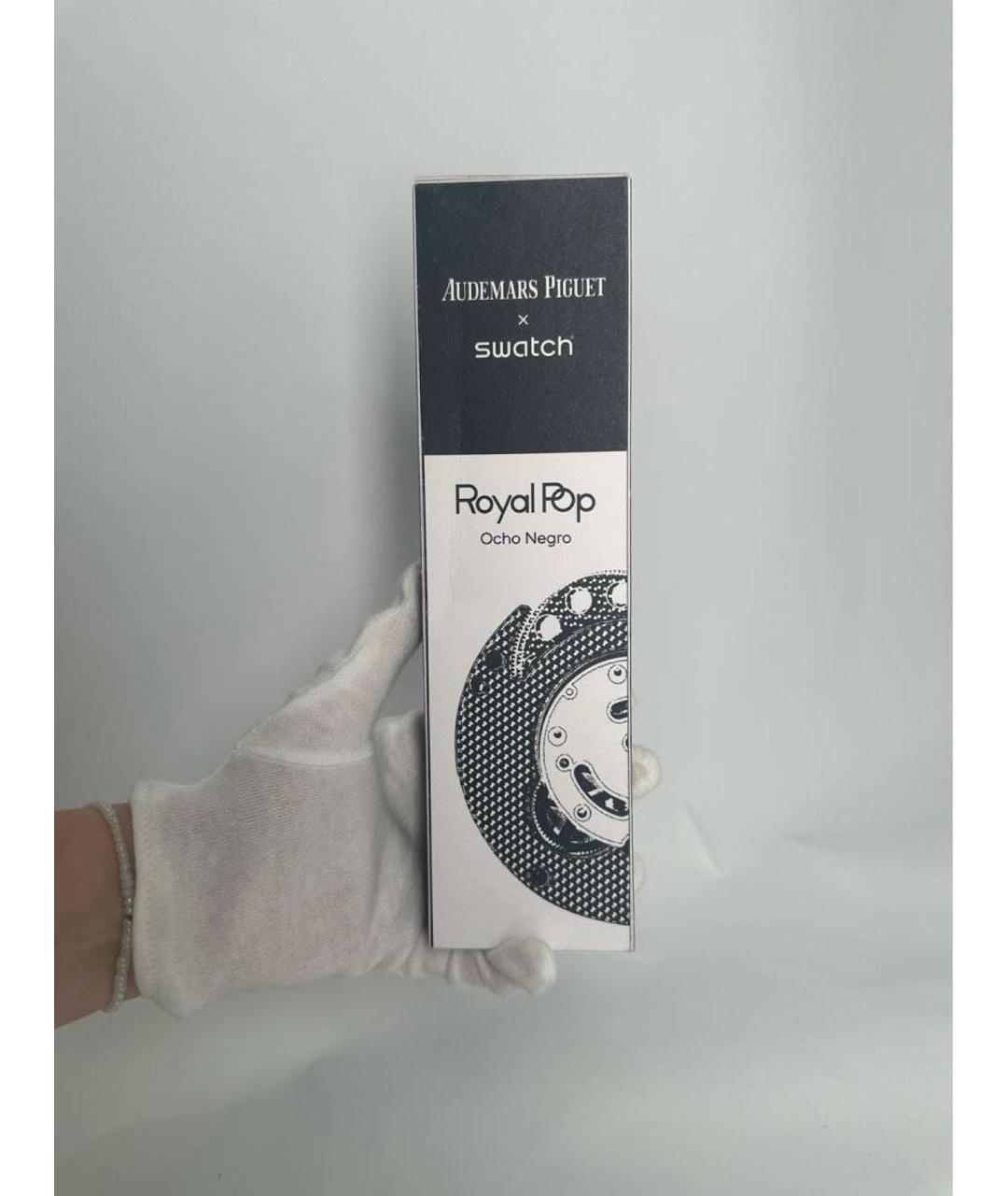Swatch Черные часы, фото 5
