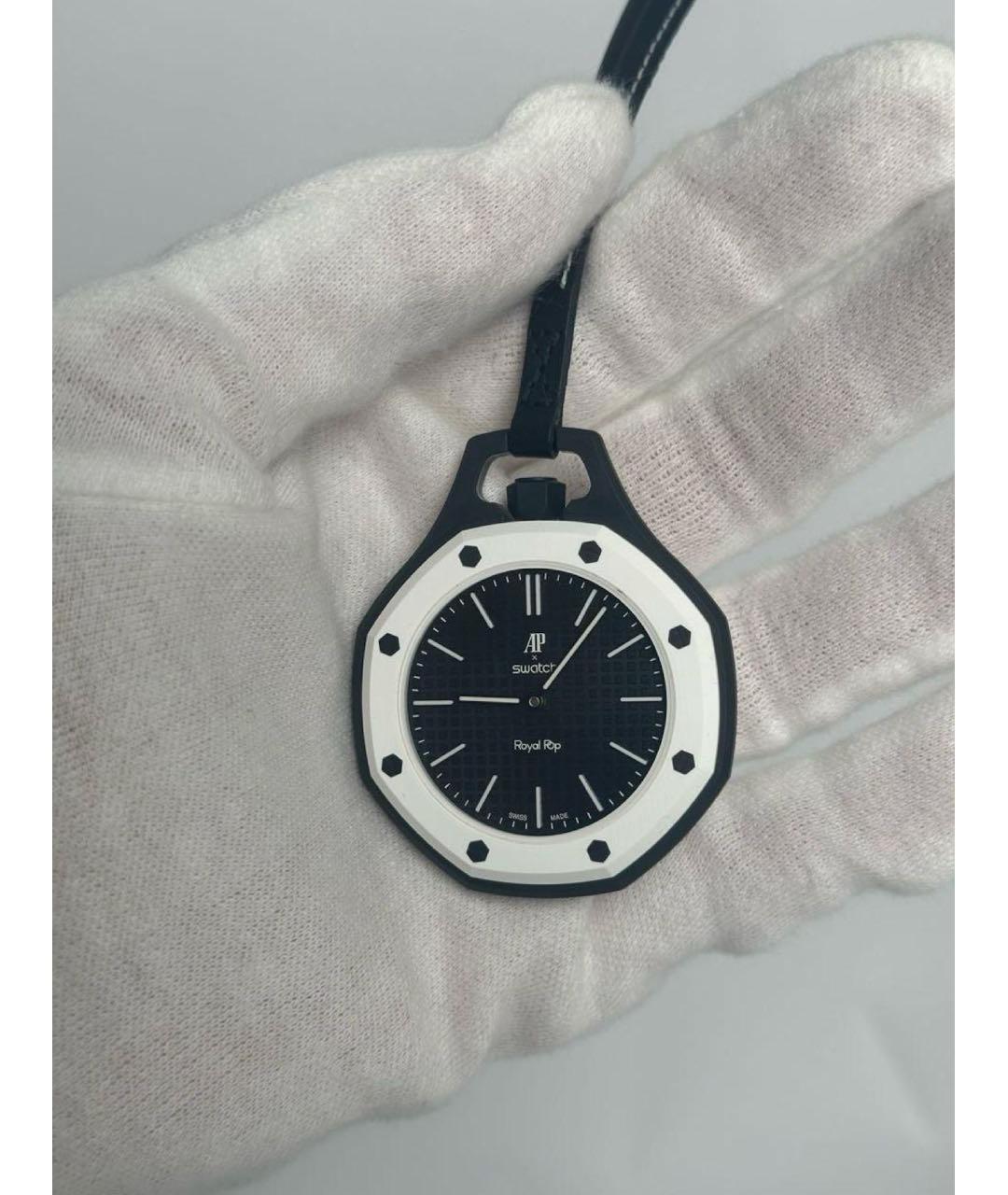 Swatch Черные часы, фото 3