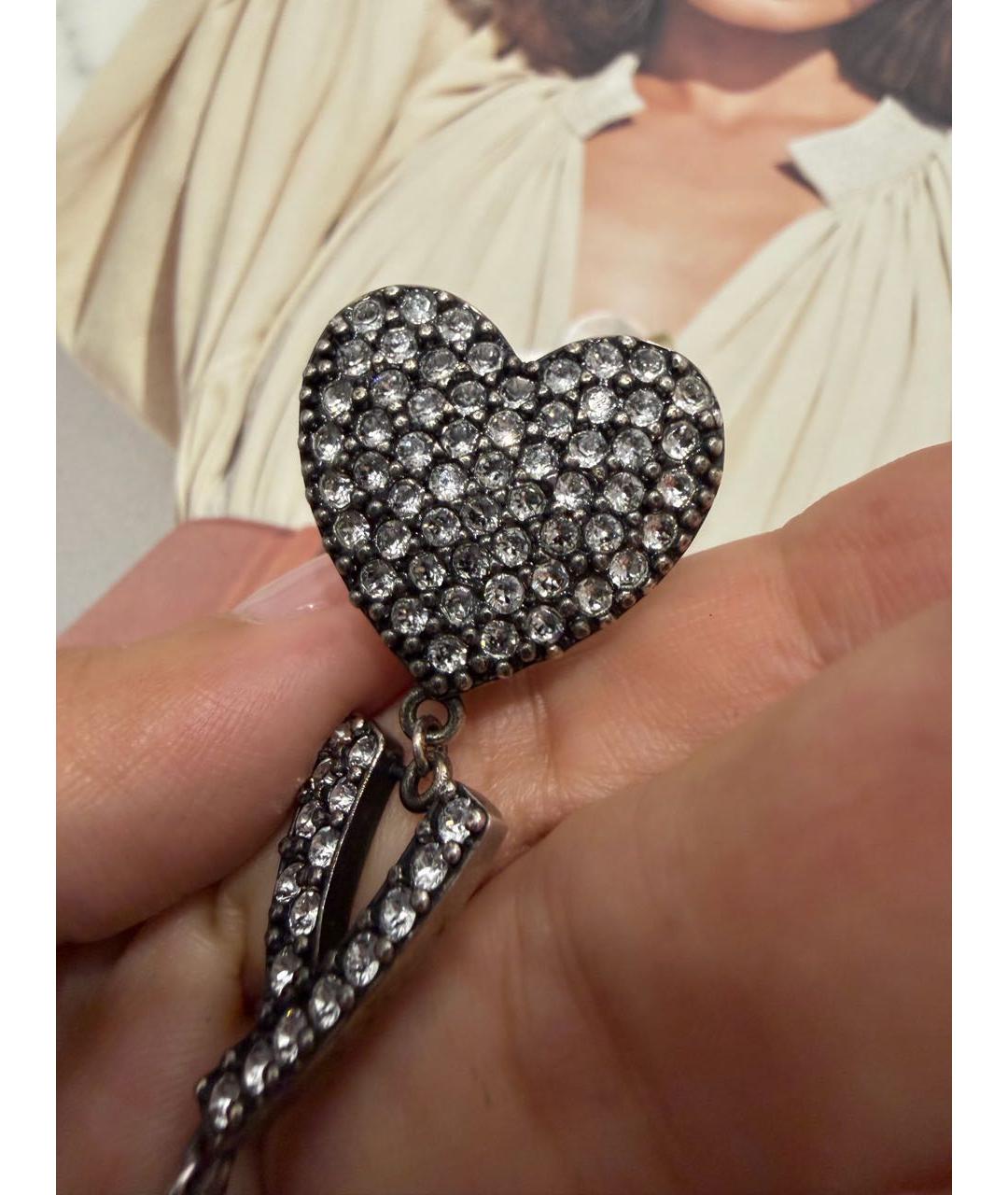 SAINT LAURENT Серебряные серьги, фото 6