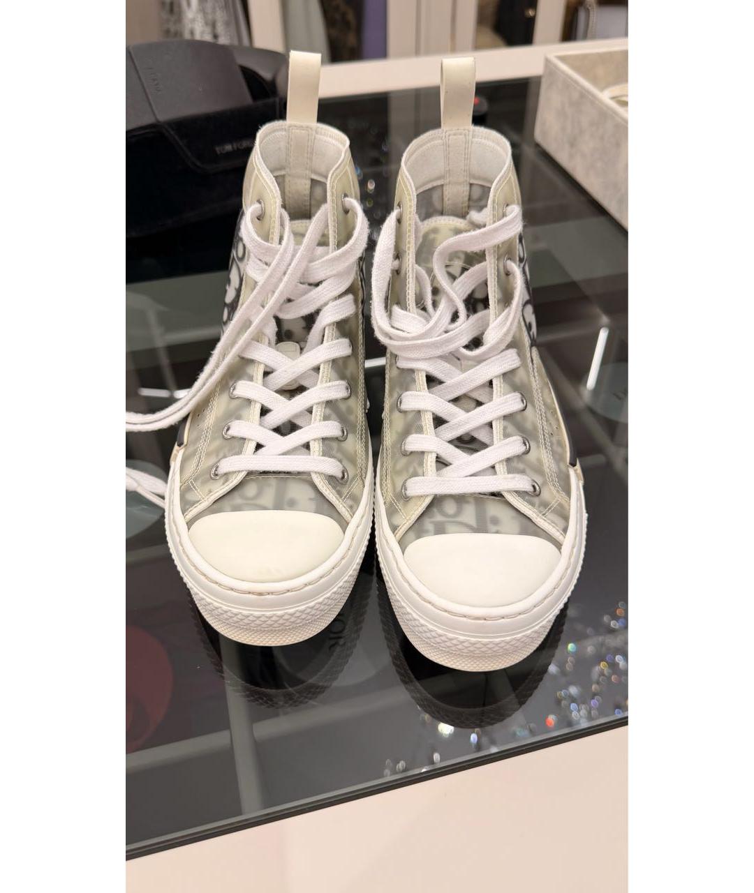 CHRISTIAN DIOR Белые кеды, фото 2