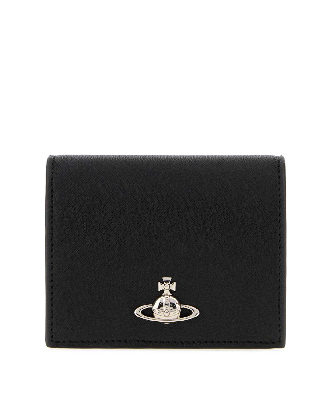VIVIENNE WESTWOOD Черный кошелек из искусственной кожи, фото 1